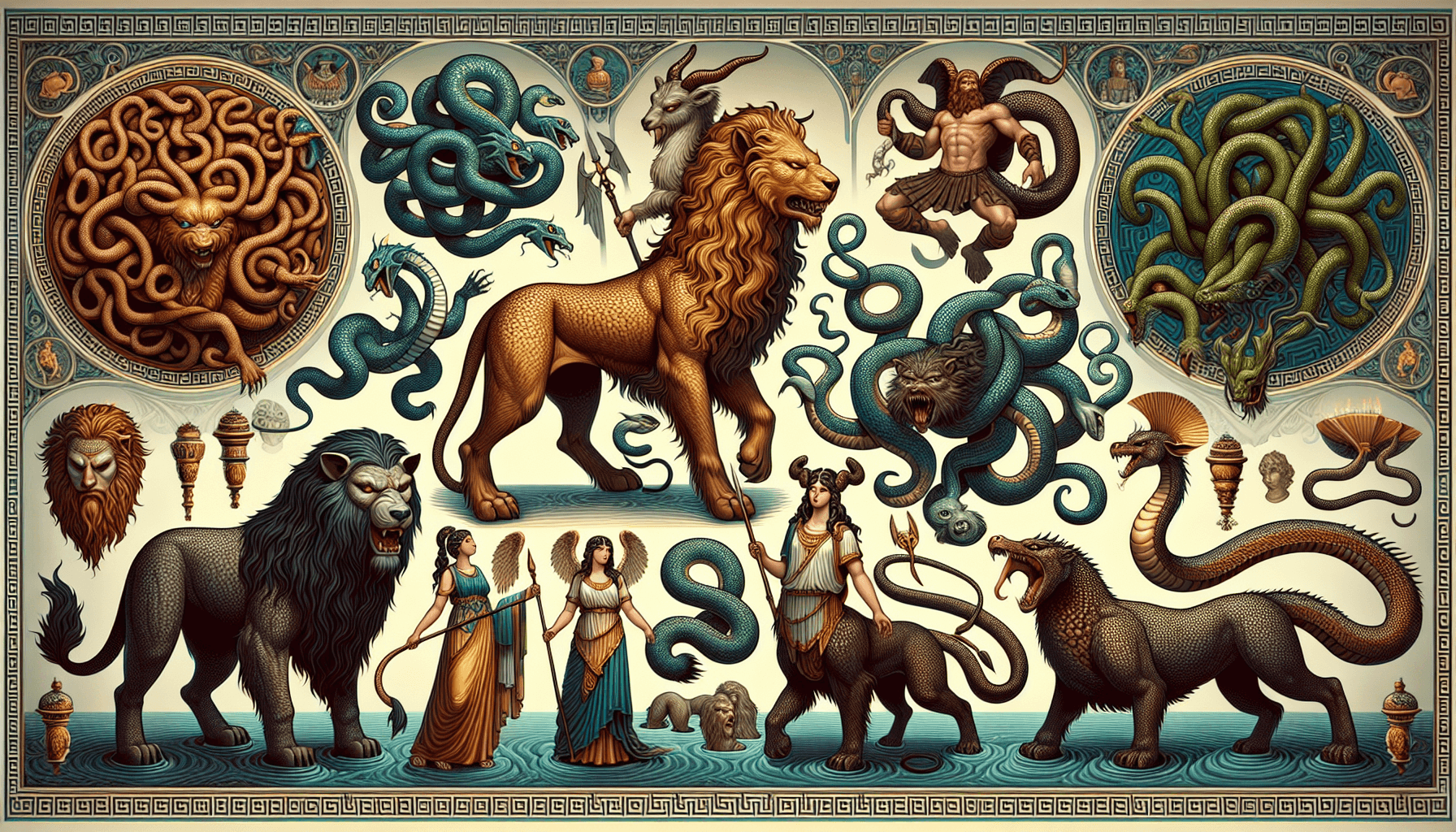 Além do Minotauro: 5 Monstros da Mitologia Grega e os Seus Significados ...